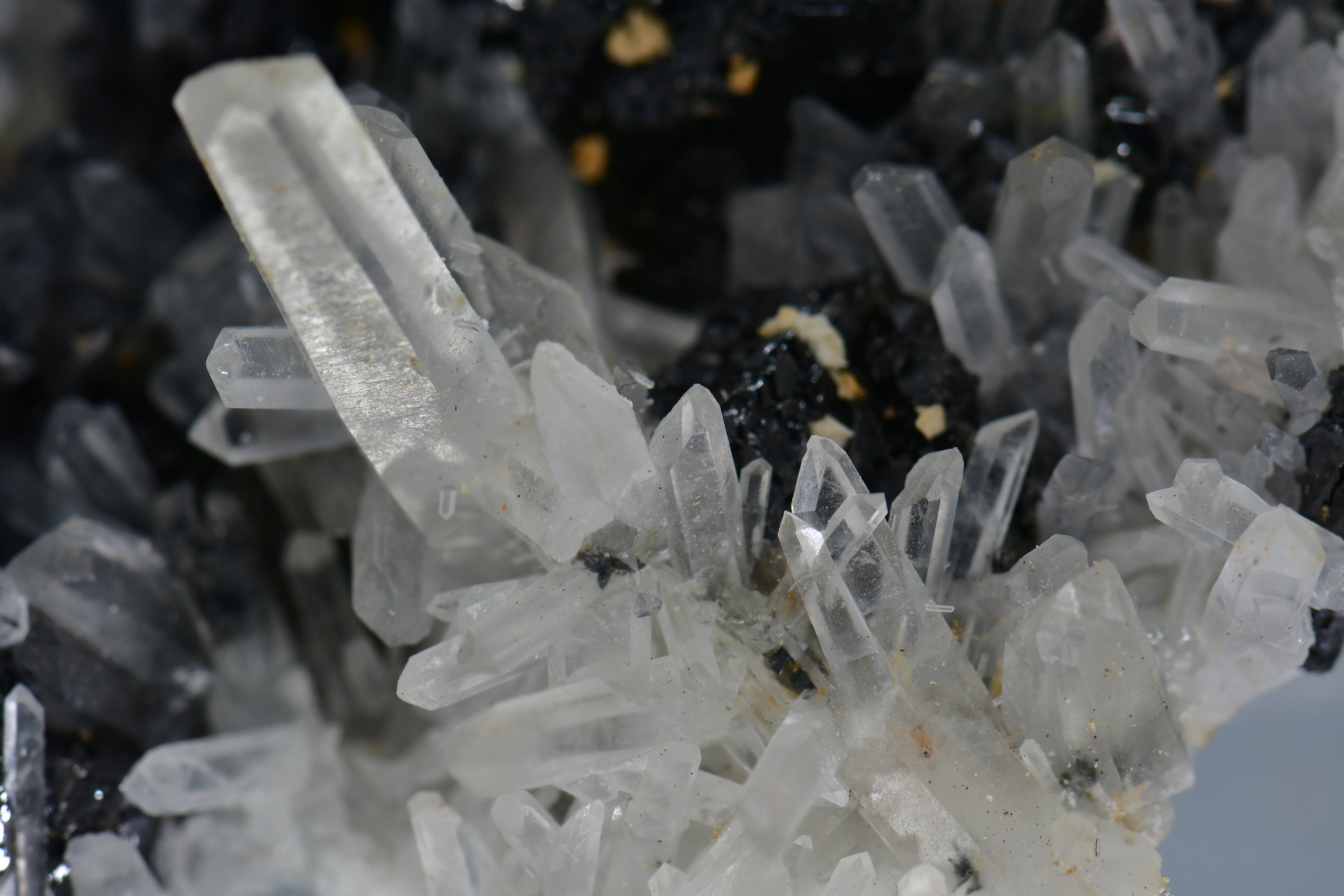 CHALCOPYRITE, QUARTZ, MANGANOCALCITE  CABINET