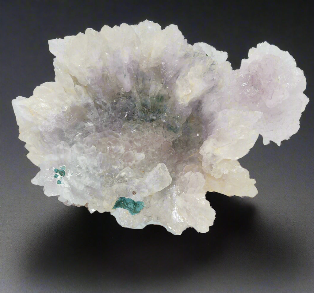AMETHYST flower, purple (LARGE CABINET 20 cm ) QUARTZ