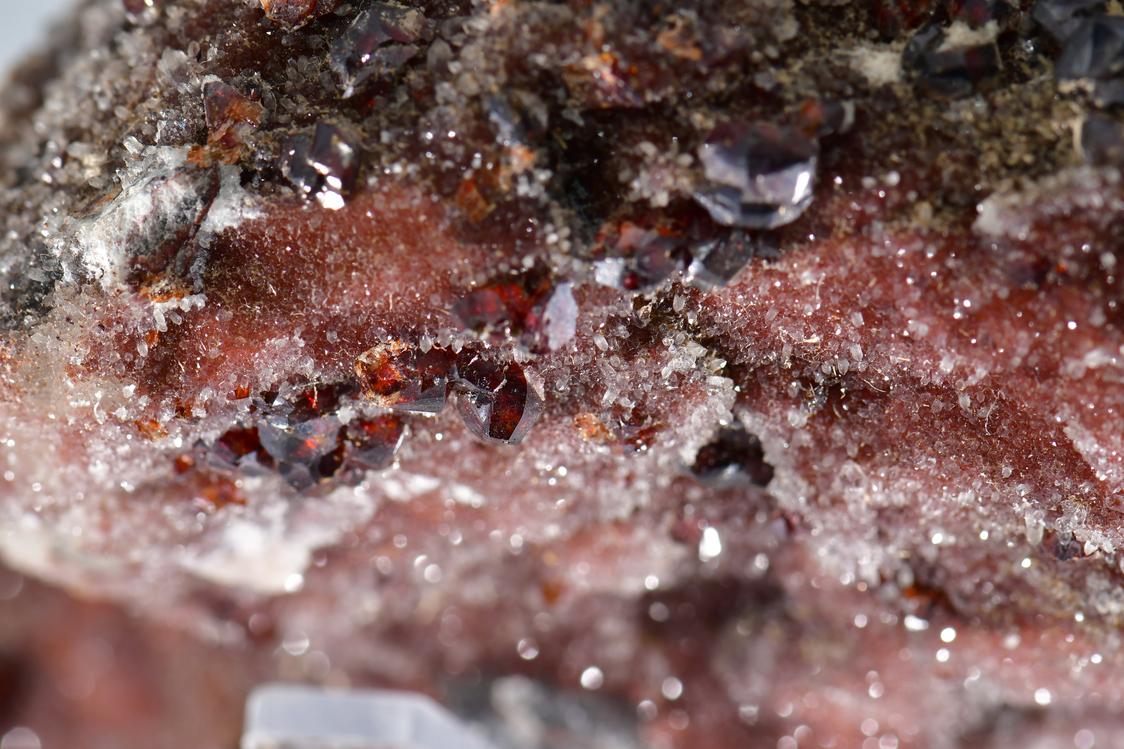 FLUORITE,  BARYTE AND SPHALERITE (large cabinet)
