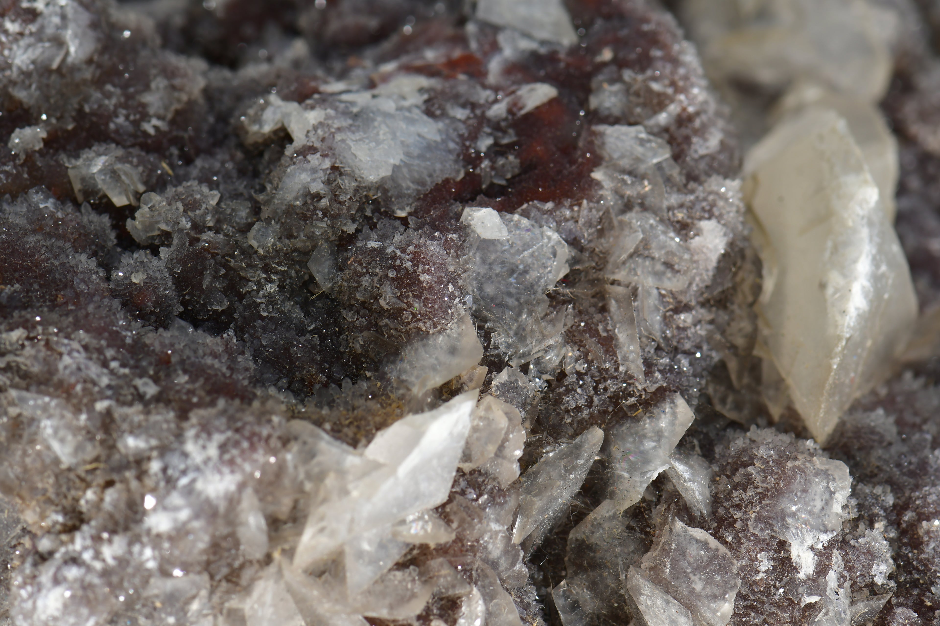 FLUORITE,  BARYTE AND SPHALERITE (large cabinet)