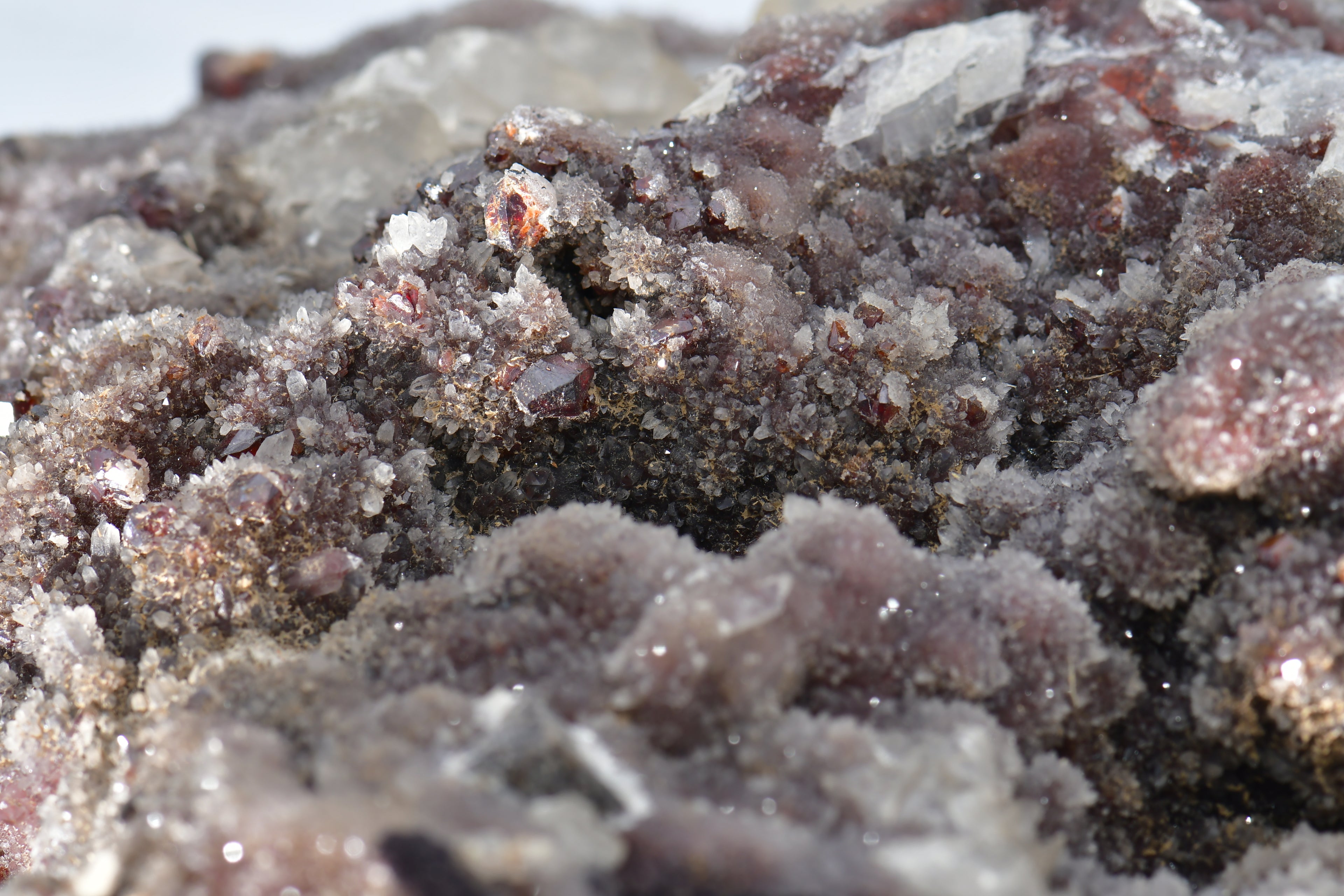 FLUORITE,  BARYTE AND SPHALERITE (large cabinet)